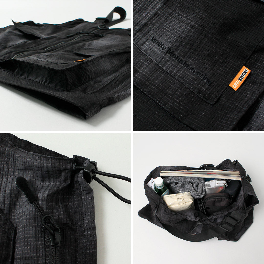 WHITE MOUNTAINEERING / GRIP SWANY Collaboration Ombre Check 2-Way Gear Pack Vest 4.0 Shoulder Bag