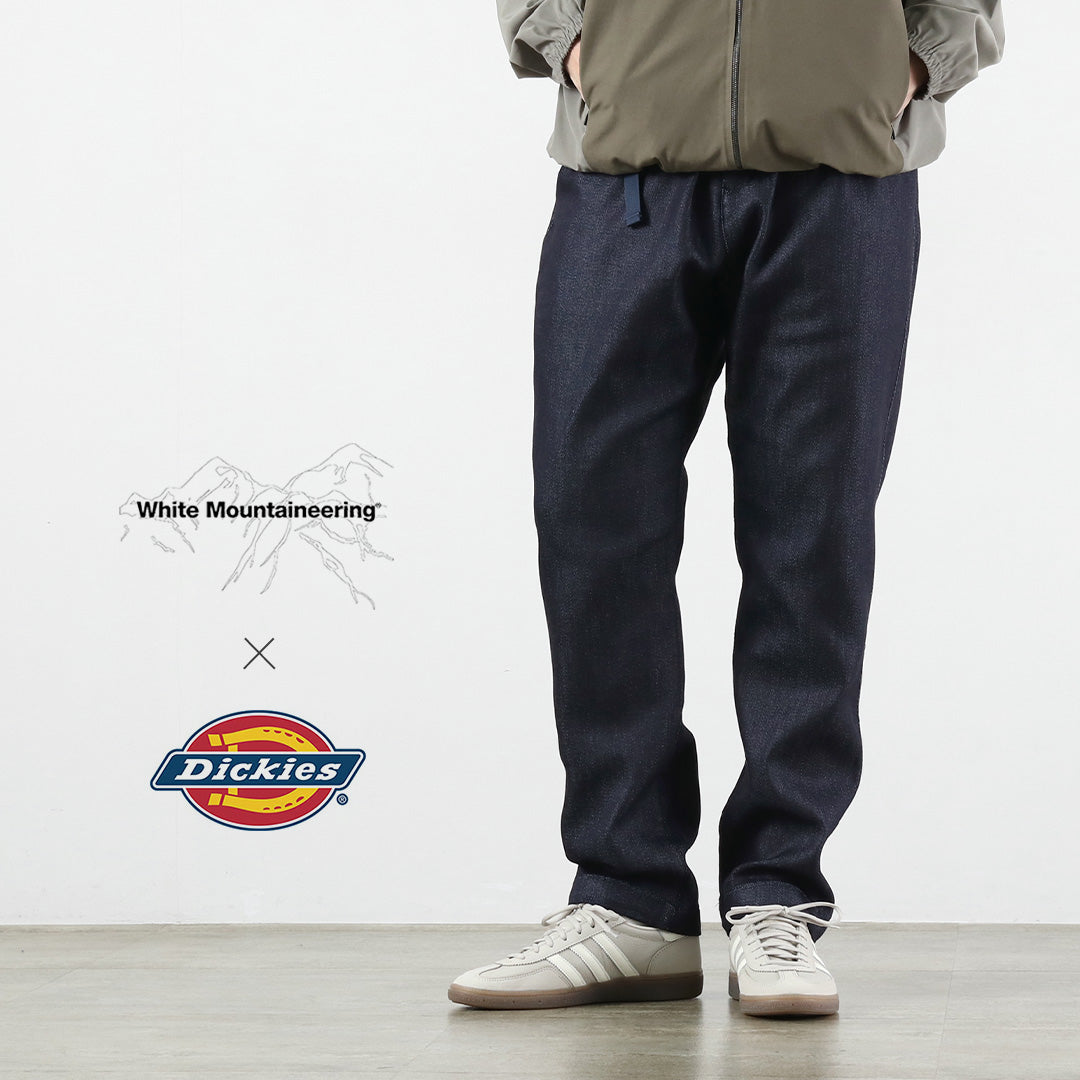 白色 MOUNTAINEERING / Dickies 合作牛仔锥形裤 Easy Pants