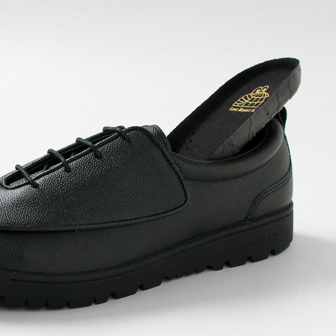 LAST RESORT AB / GM001 Custom Lug Sole Leather Sneakers