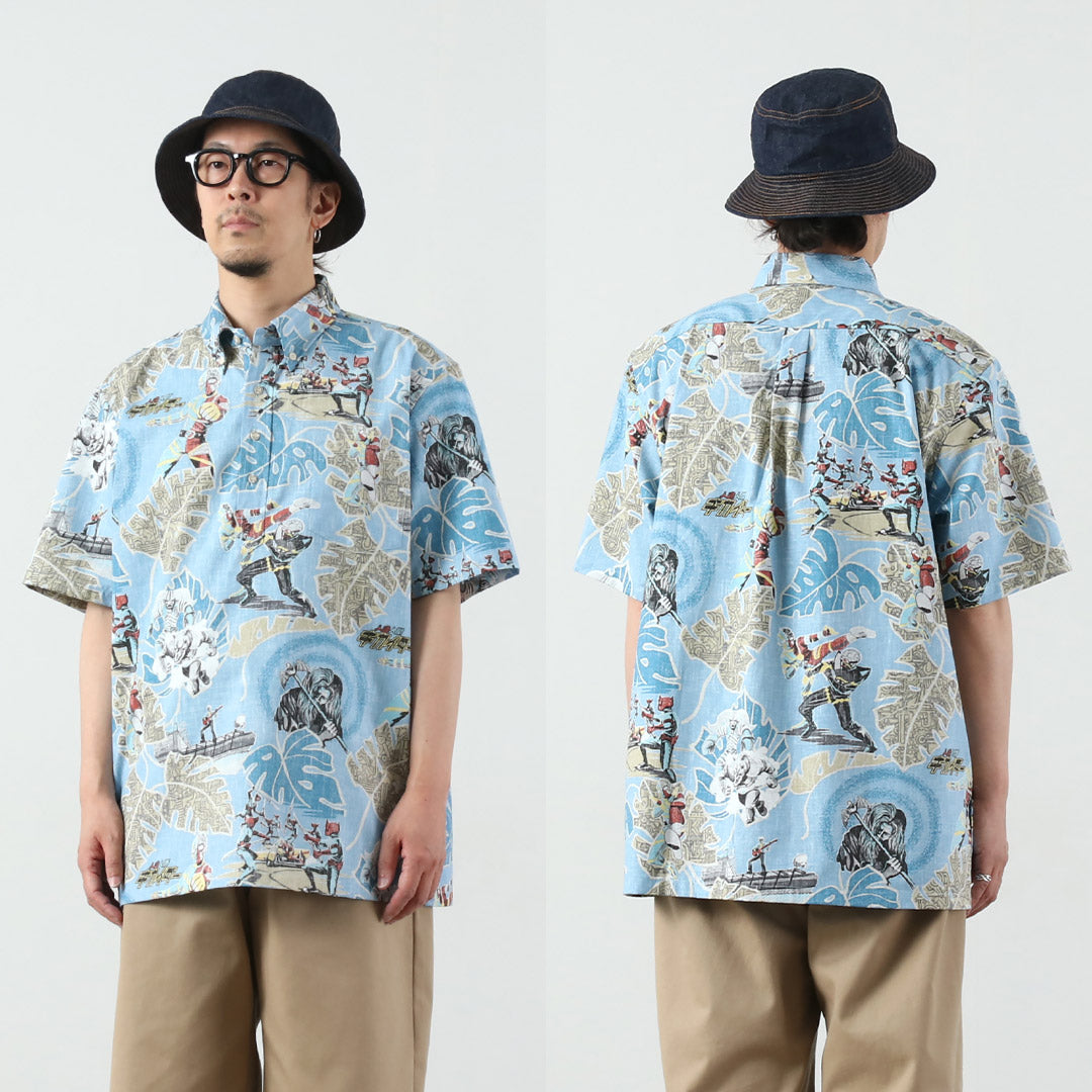 REYN SPOONER / Go Go Kikaider Chemise pull