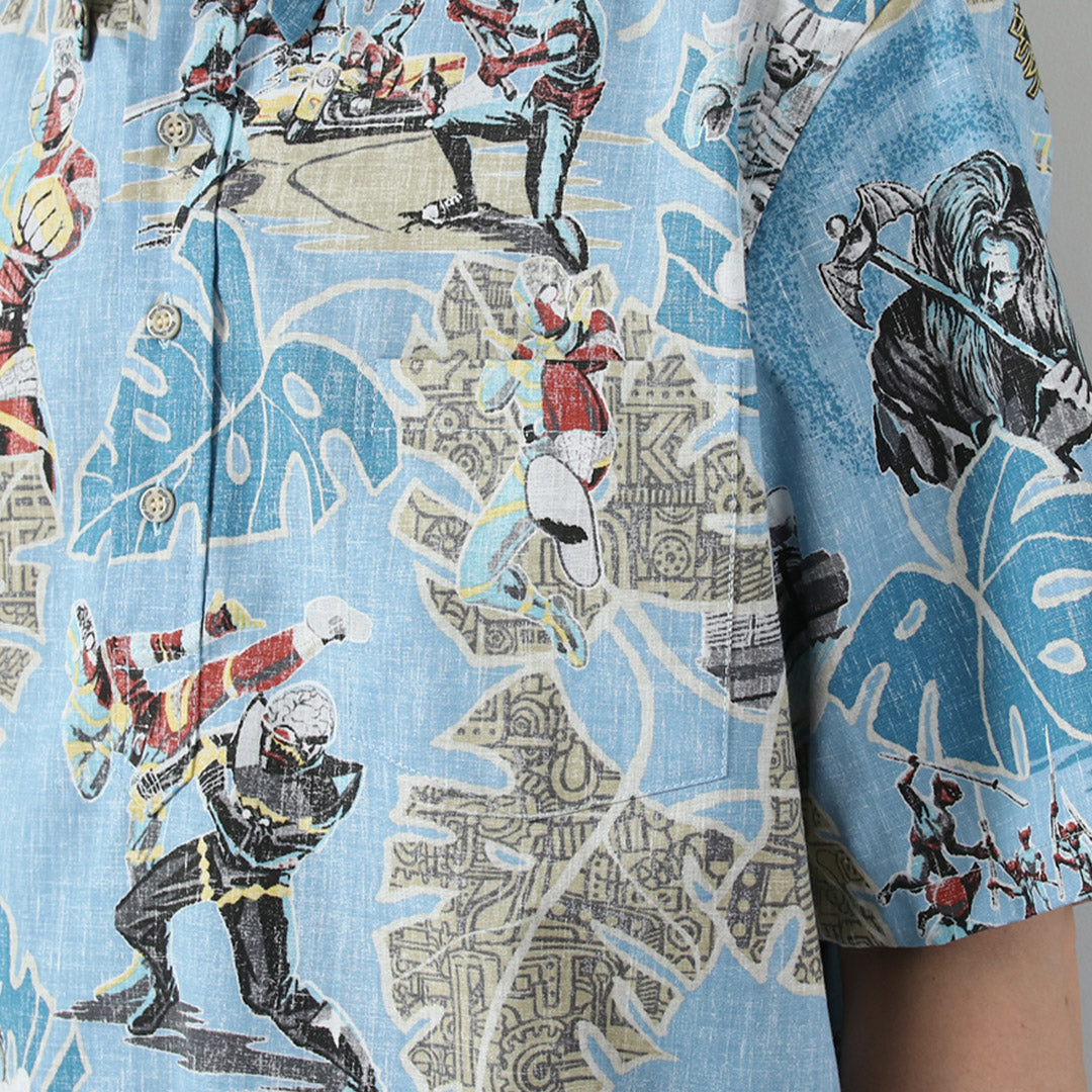 REYN SPOONER / Go Go Kikaider Chemise pull
