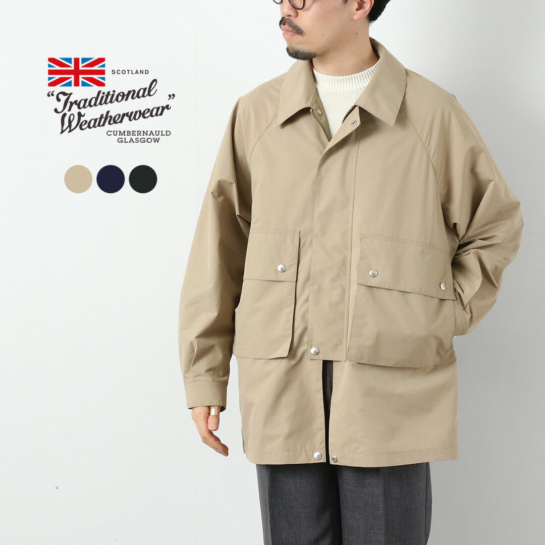 TRADITIONAL WEATHERWEAR / Elton Lightweight Polyester Taffeta Field Jacket