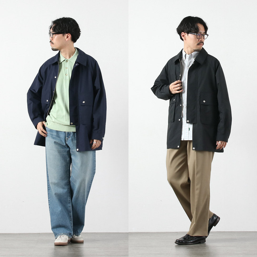 TRADITIONAL WEATHERWEAR / Elton Lightweight Polyester Taffeta Field Jacket
