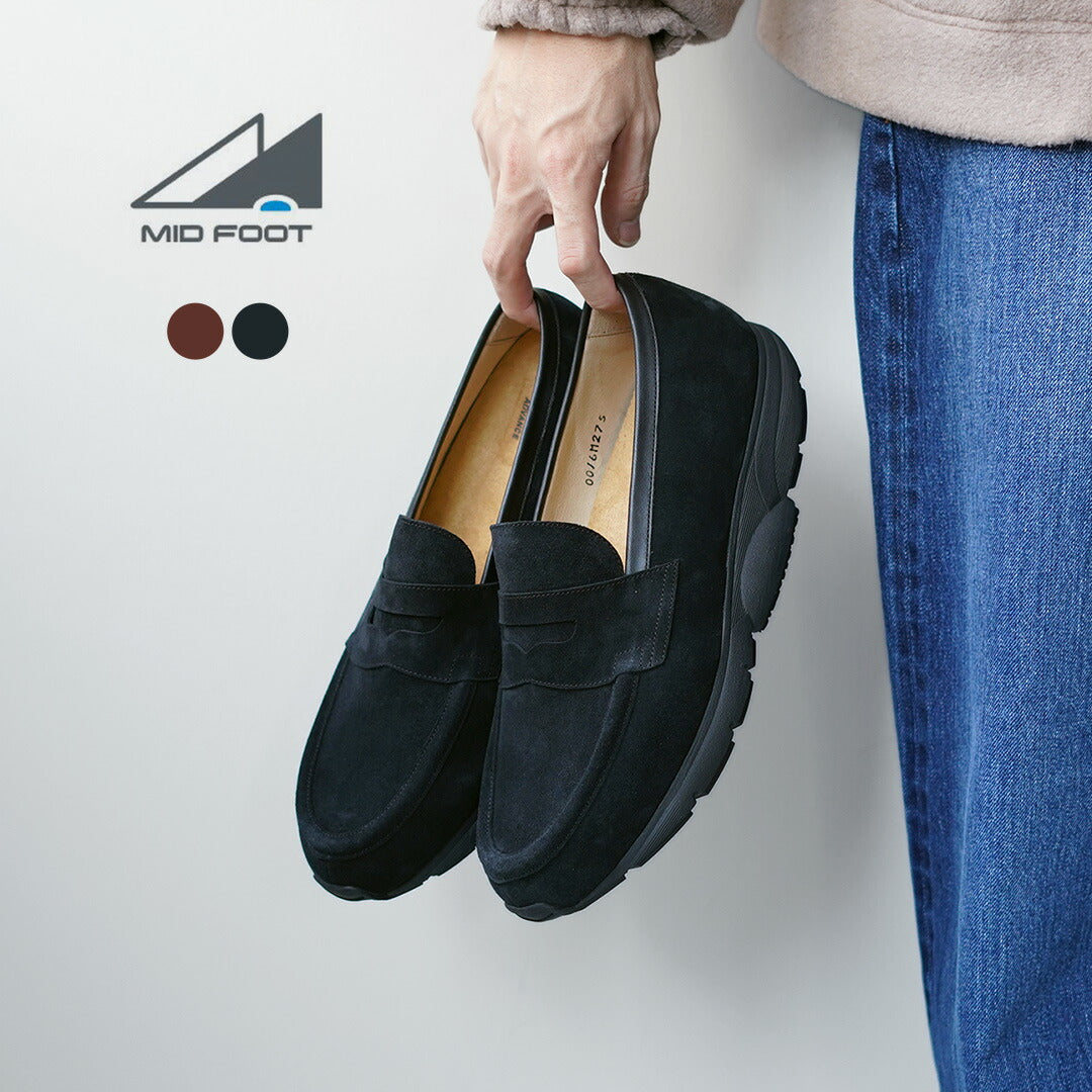 MIDFOOT / Suede Loafers