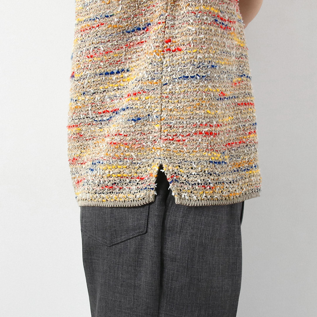 COOHEM / Chemise zippée en tweed d'été