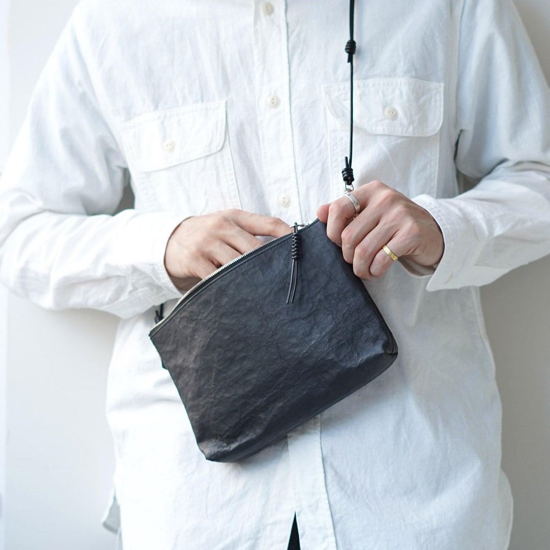 SENTI / Dyneema Leather 2-Way Sacoche