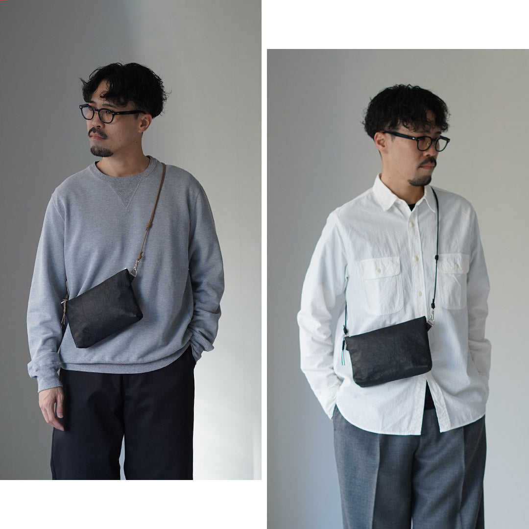 SENTI / Dyneema Leather 2-Way Sacoche