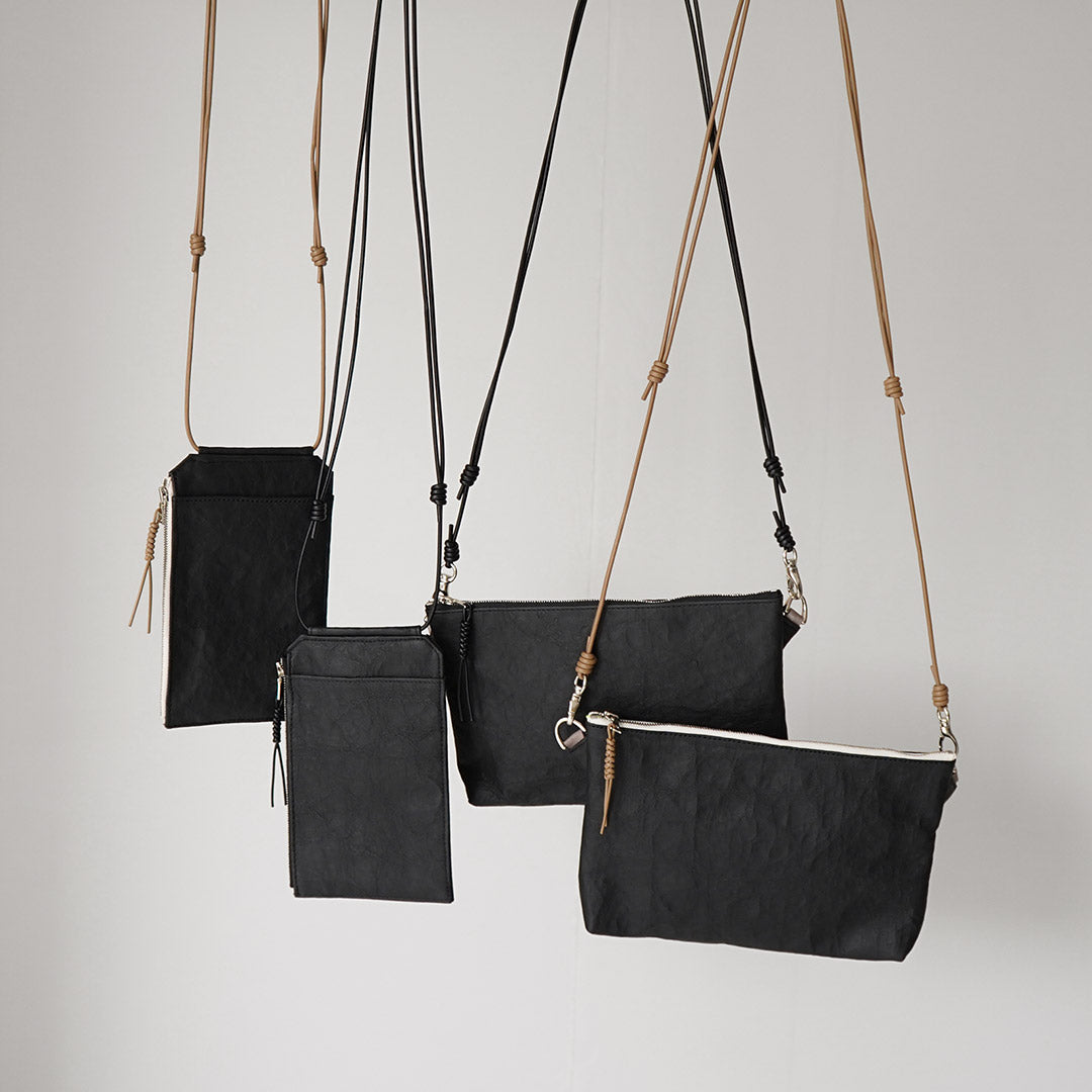 SENTI / Dyneema Leather Travel Shoulder Bag
