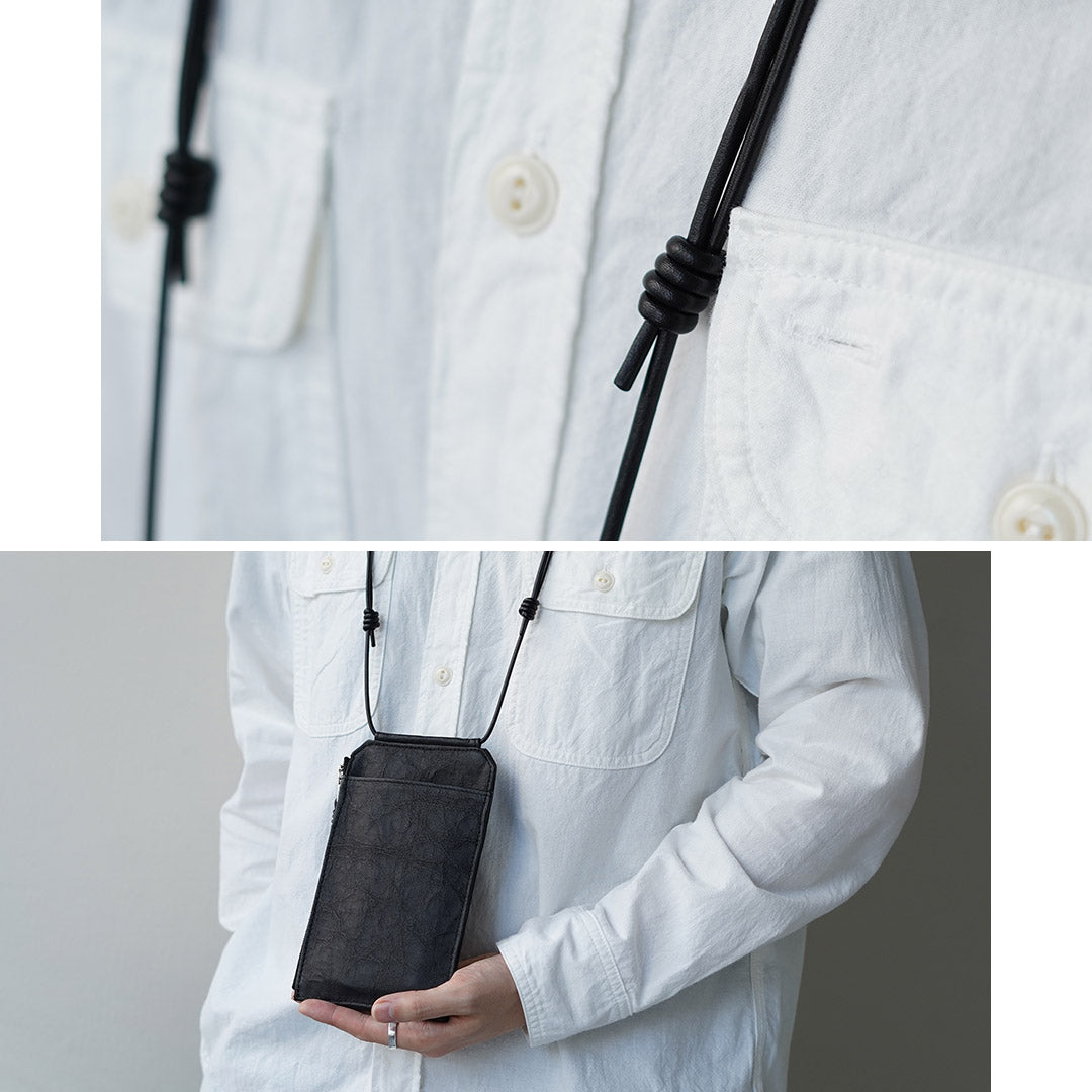 SENTI / Dyneema Leather Travel Shoulder Bag