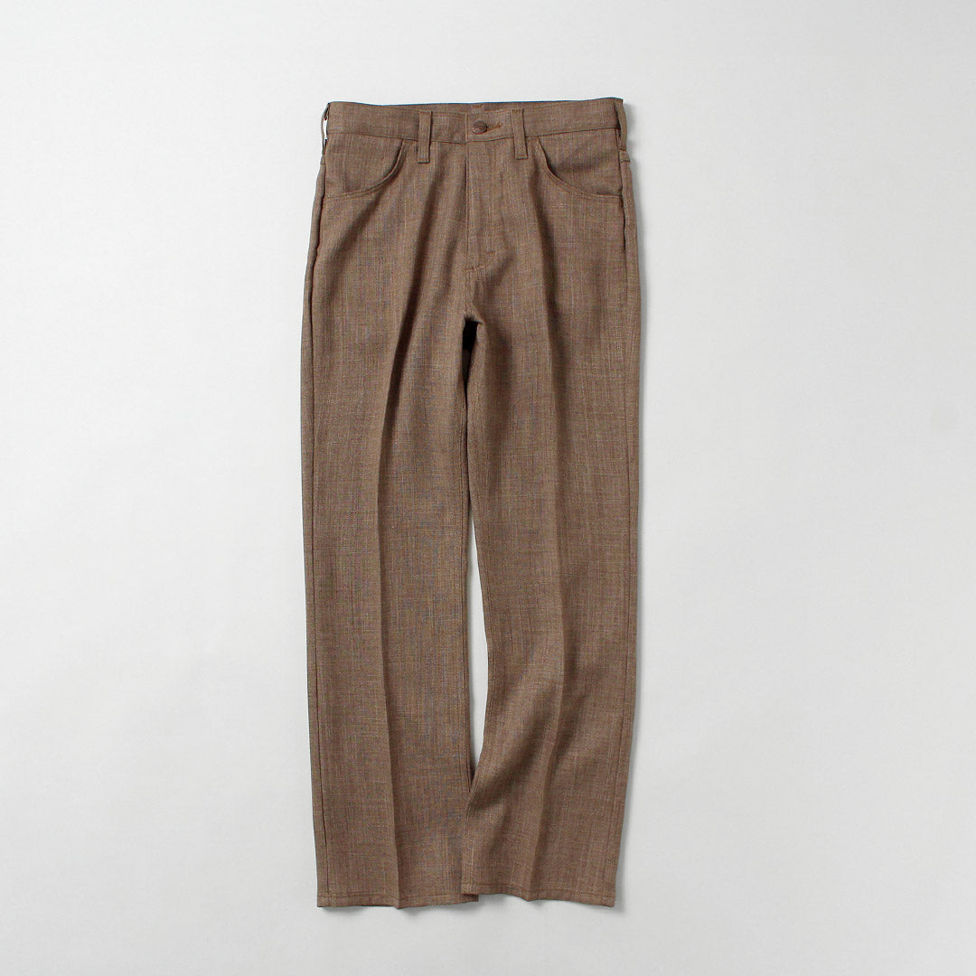 WRANGLER / Launcher Vestido Pantalones de tela tipo lino
