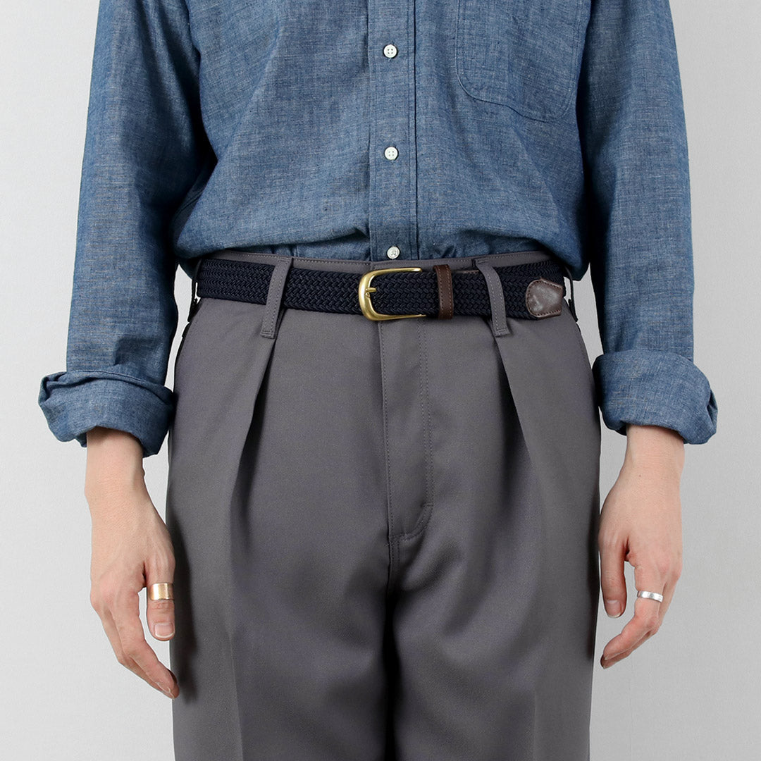 WRANGLER / 런처 와이드 폴리에스터 트윌 슬랙스