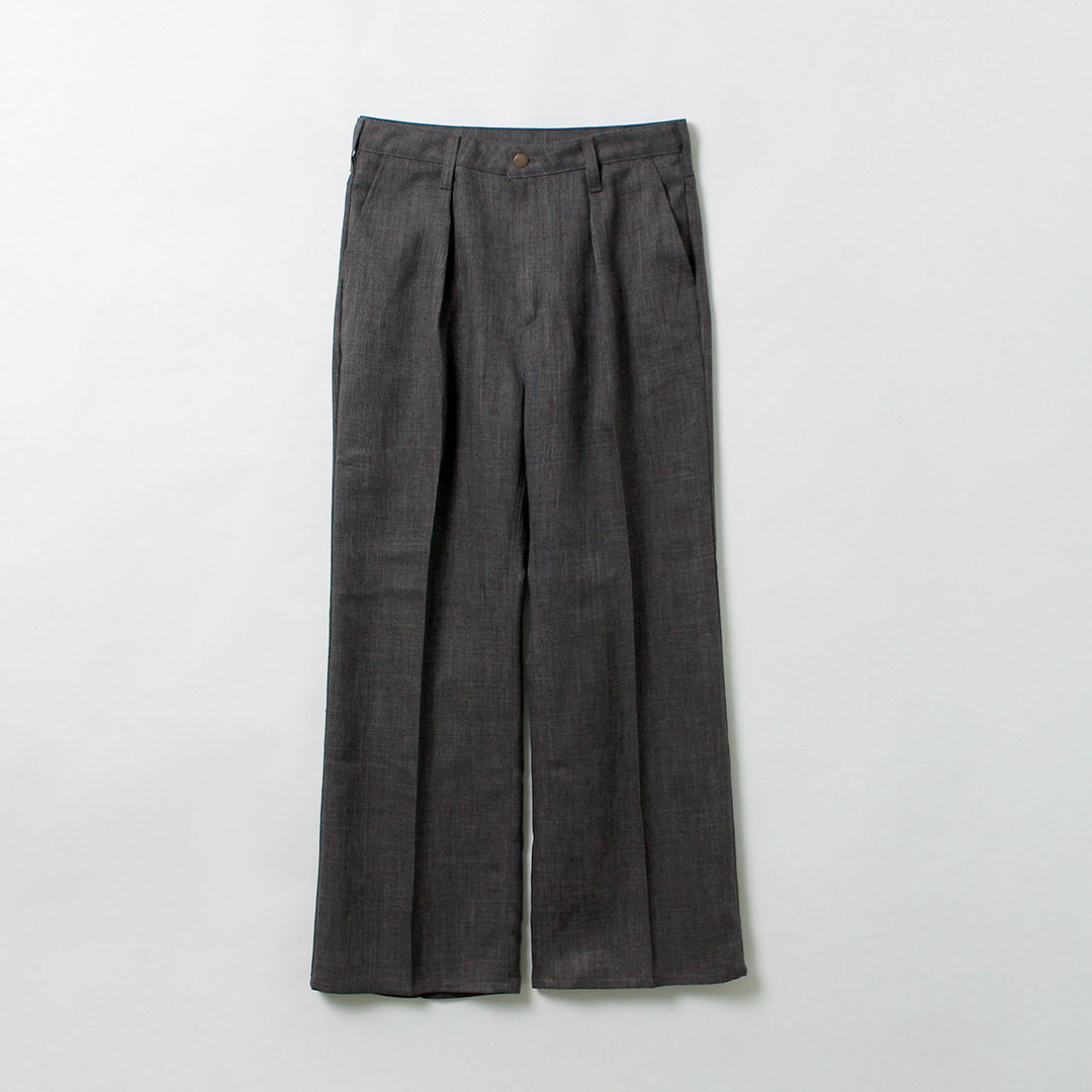WRANGLER / WRANCHER Linen-Like Wide Pants