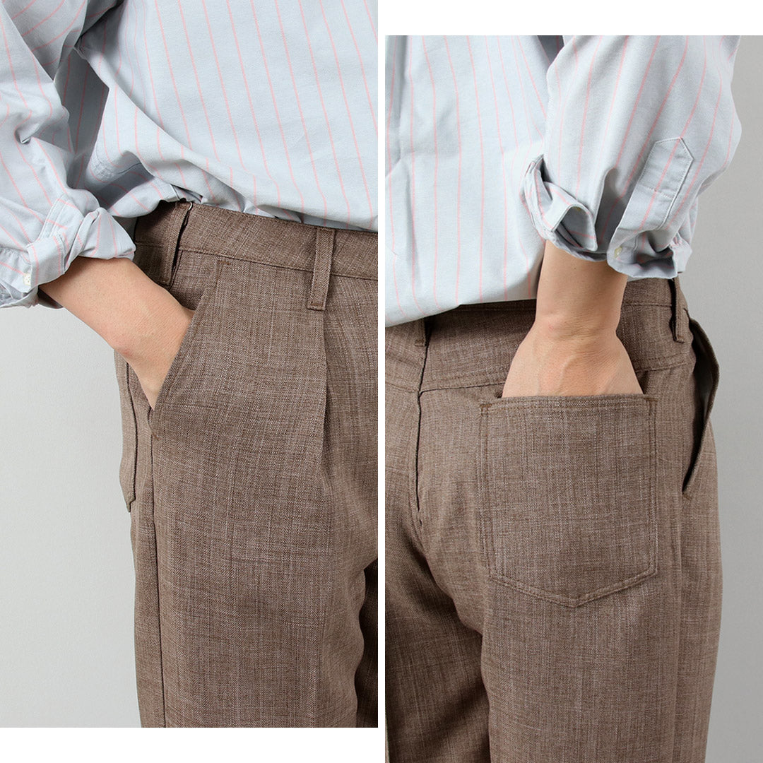 WRANGLER / WRANCHER Linen-Like Wide Pants