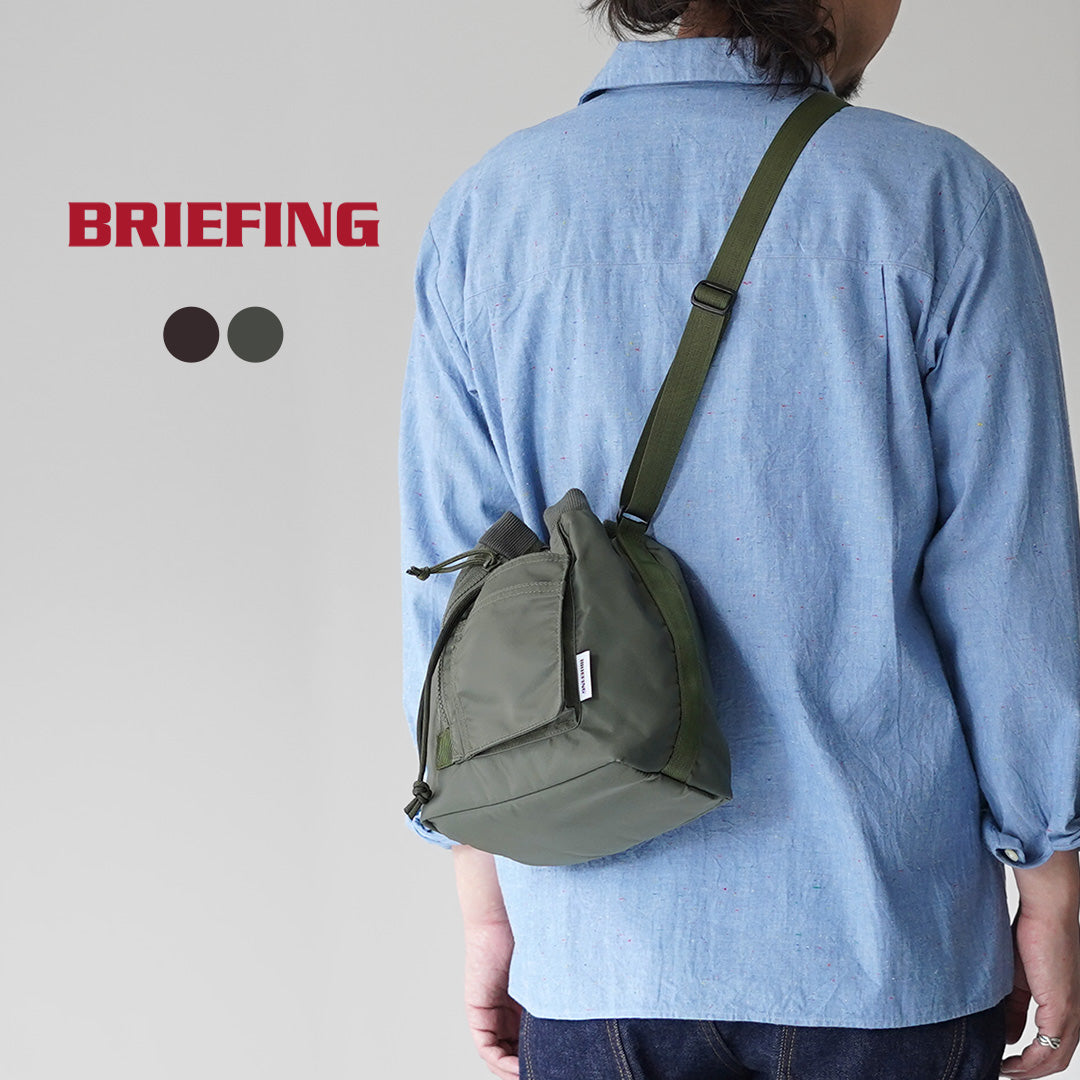 BRIEFING / Bolso de hombro con cordón S