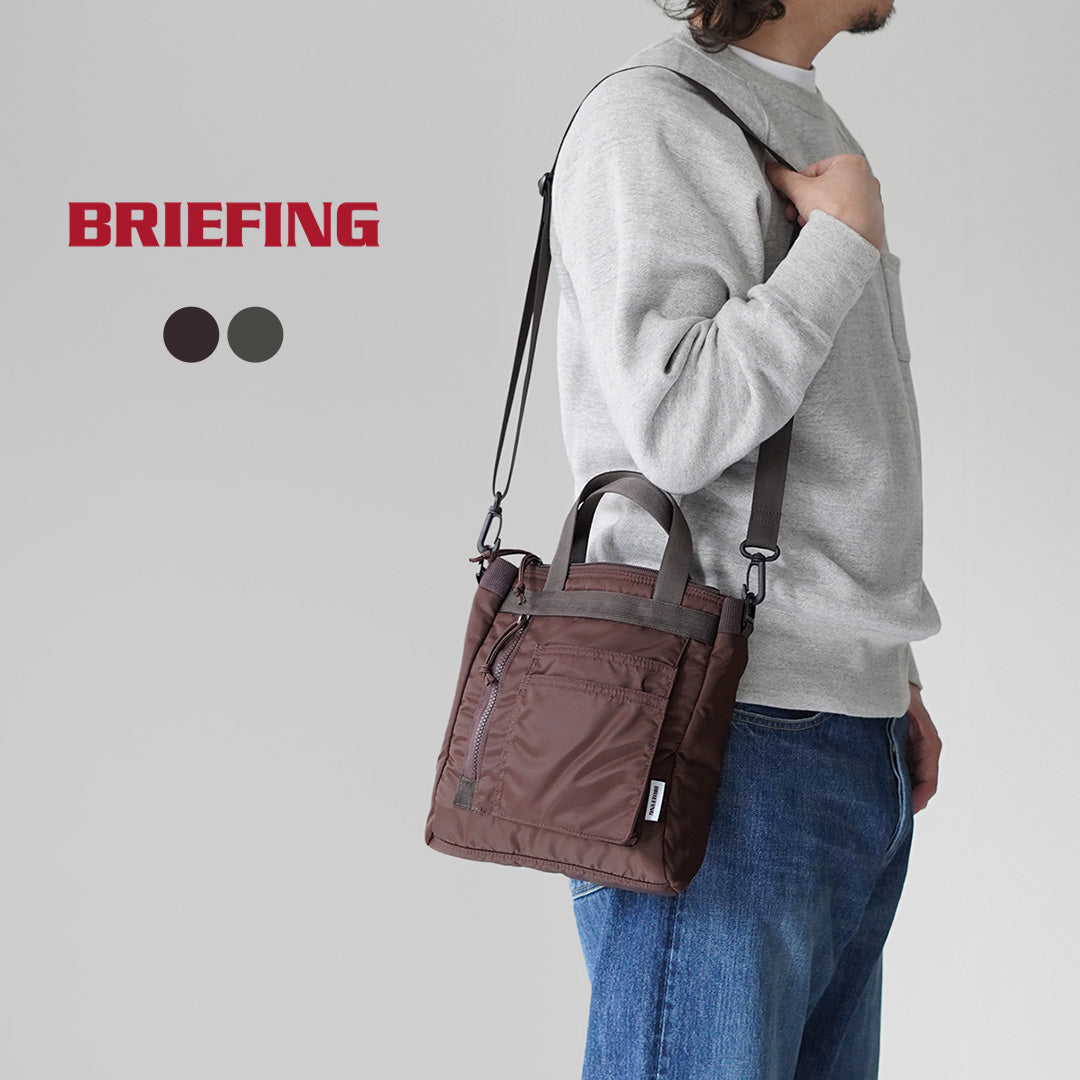 BRIEFING / 2-Way 프로텍션 토트 미니 숄더백