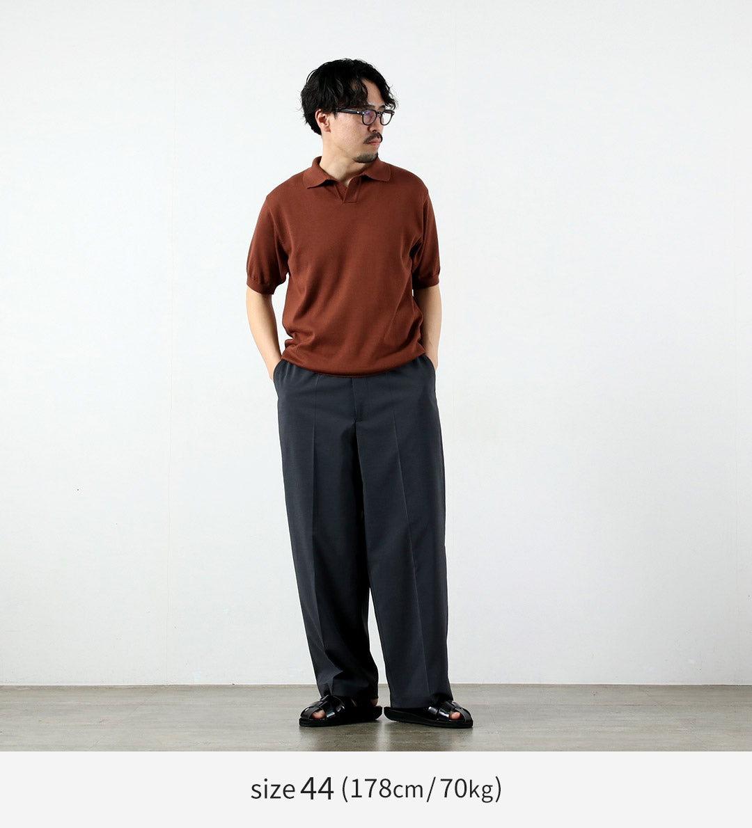FANTASTICDAYS / Pantalon Oeuf Pantalon Lin Polyester