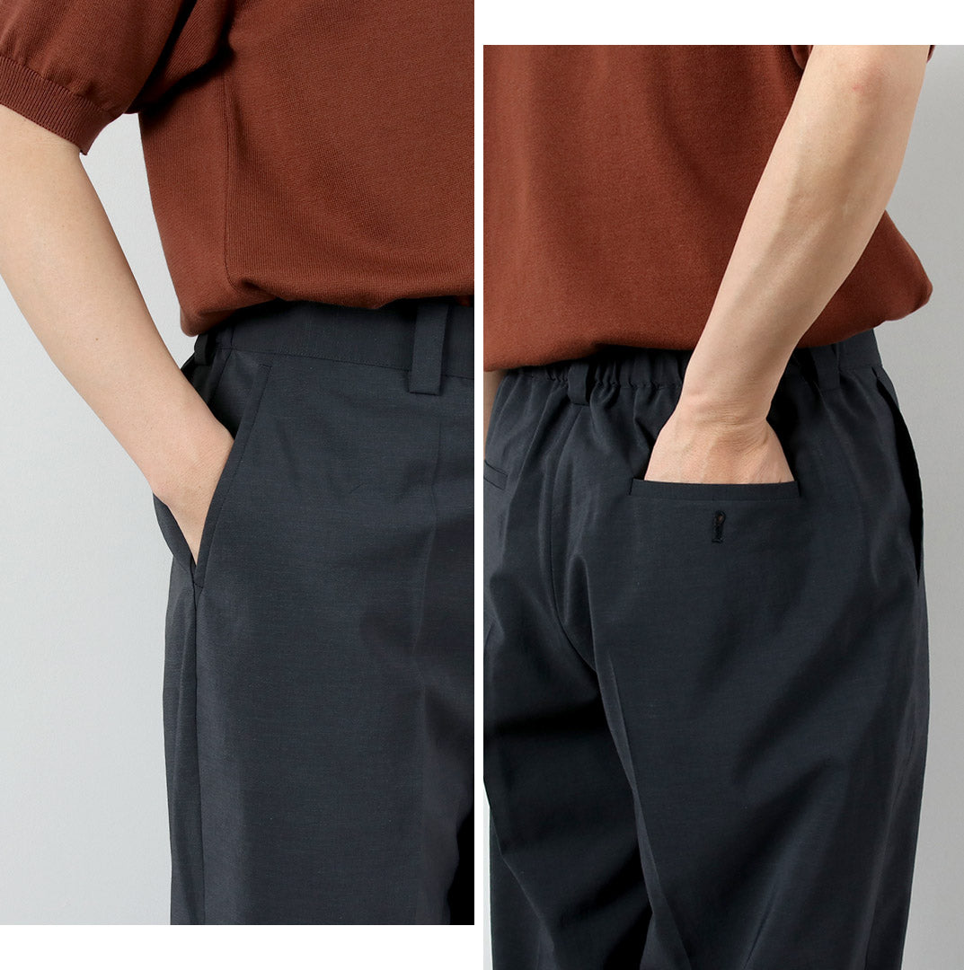 FANTASTICDAYS / Pantalon Oeuf Pantalon Lin Polyester