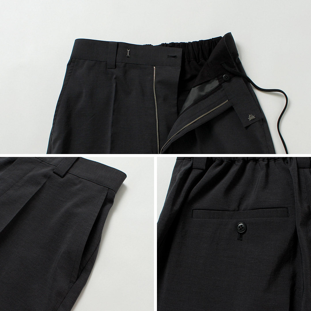 FANTASTICDAYS / Pantalon Oeuf Pantalon Lin Polyester