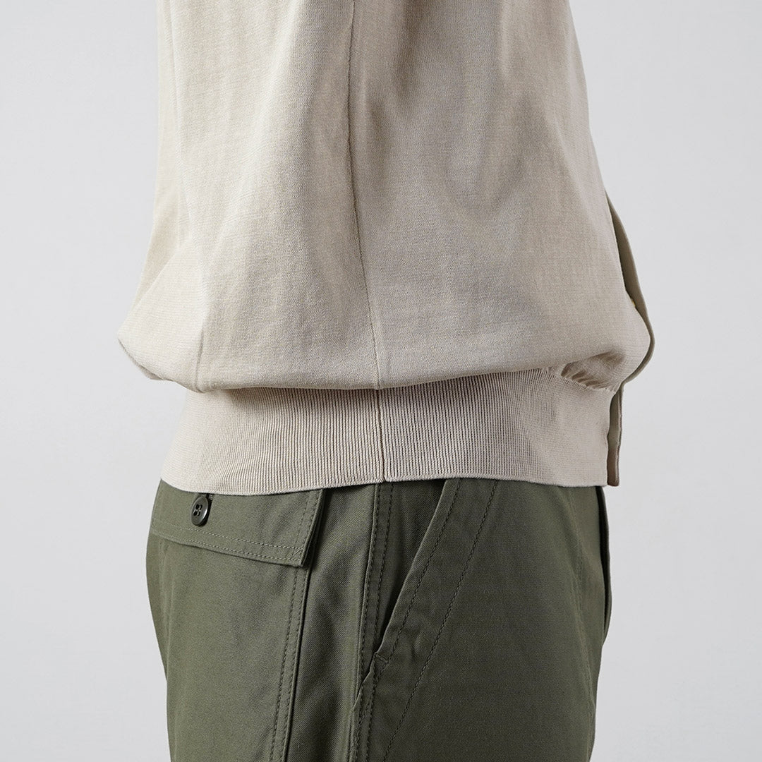RYE TENDER / Teton Cotton Knit Short Sleeve Shirt