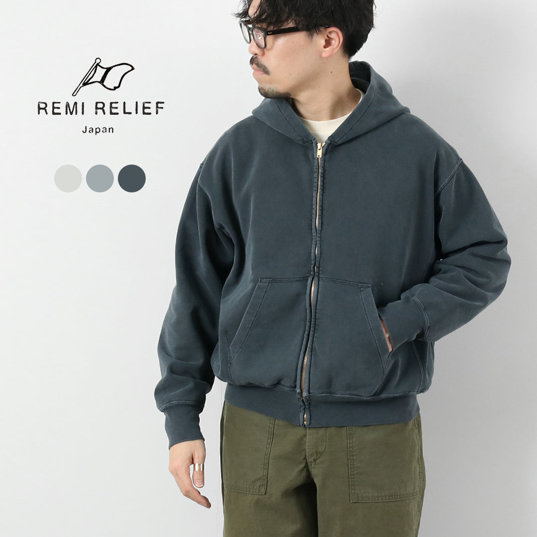 REMI RELIEF / SP Processing French Terry Zip Hoodie