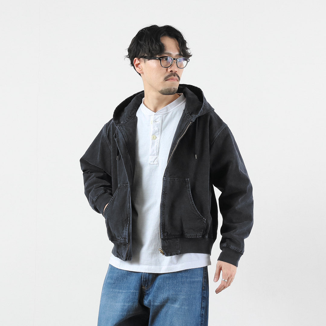 REMI RELIEF / Mil-Spec Duck Zip-Hooded Jacket