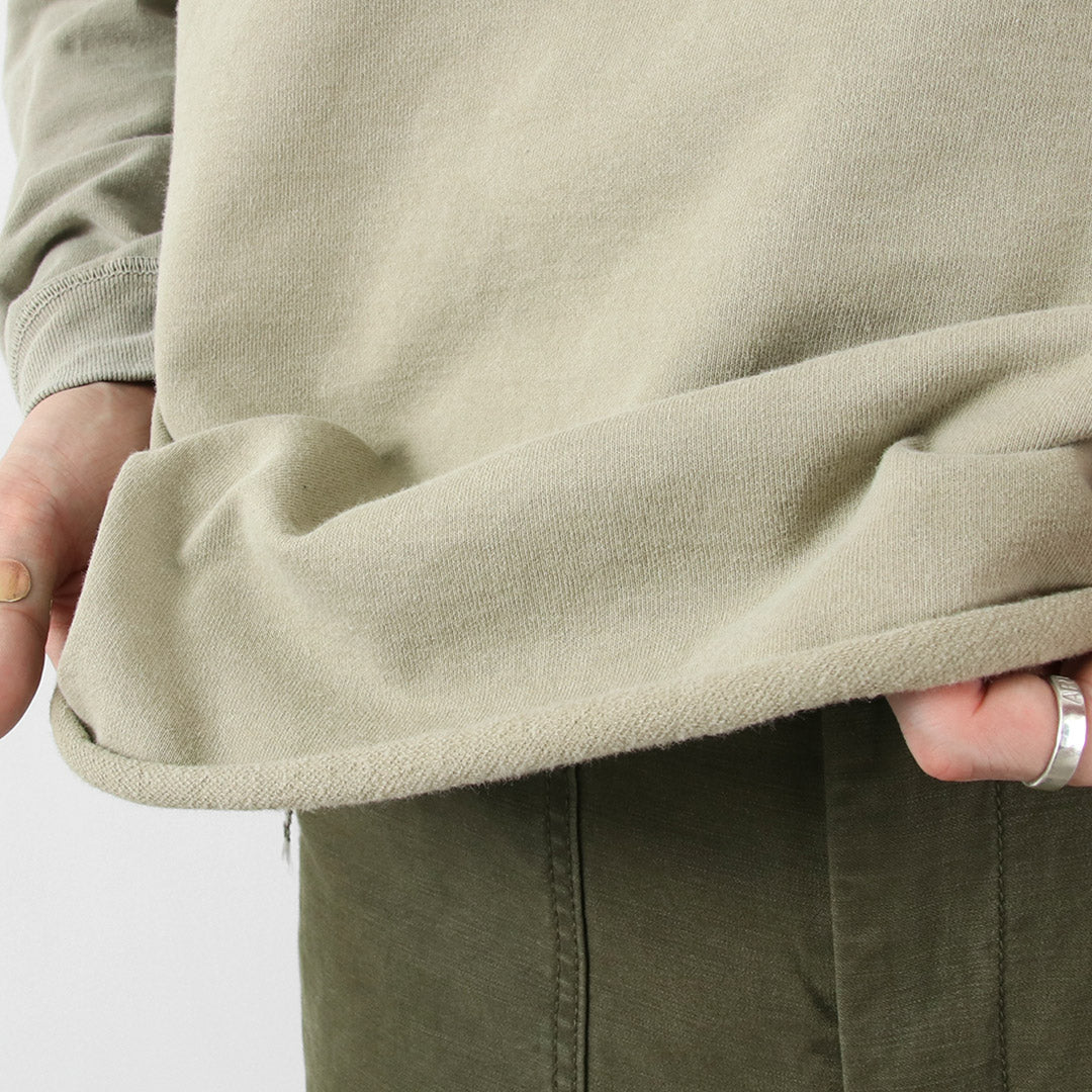 REMI RELIEF / SP Processing Supima French Terry Raglan Crew Sweatshirt