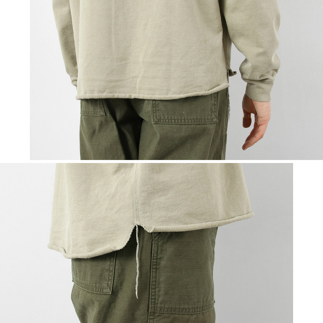 REMI RELIEF / SP Processing Supima French Terry Raglan Crew Sweatshirt