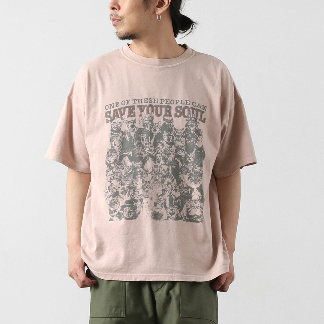 REMI RELIEF / HARD SP Processed 20/- Jersey Big Size T-Shirt (SAVE YOUR SOUL)