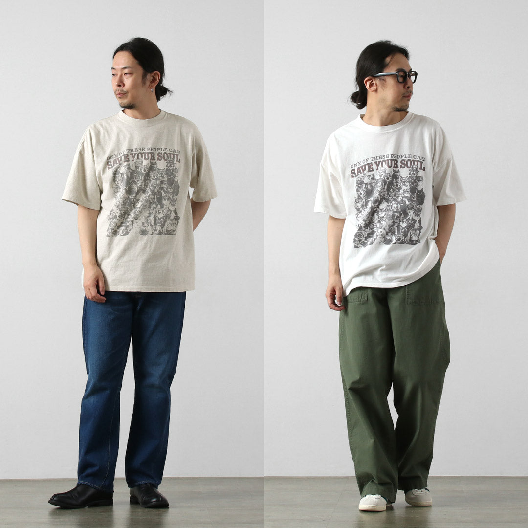 REMI RELIEF / HARD SP Processed 20/- Jersey Big Size T-Shirt (SAVE YOUR SOUL)