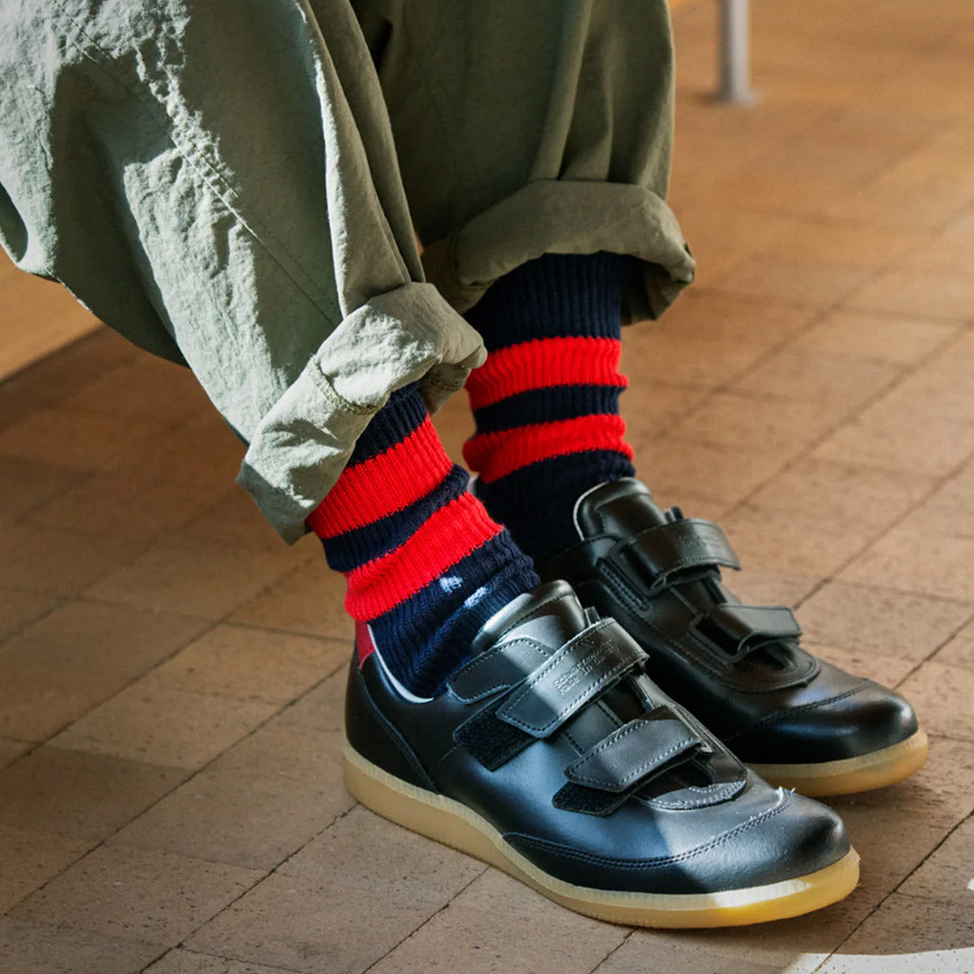 ROTOTO / Recycled Cotton Stripe Socks