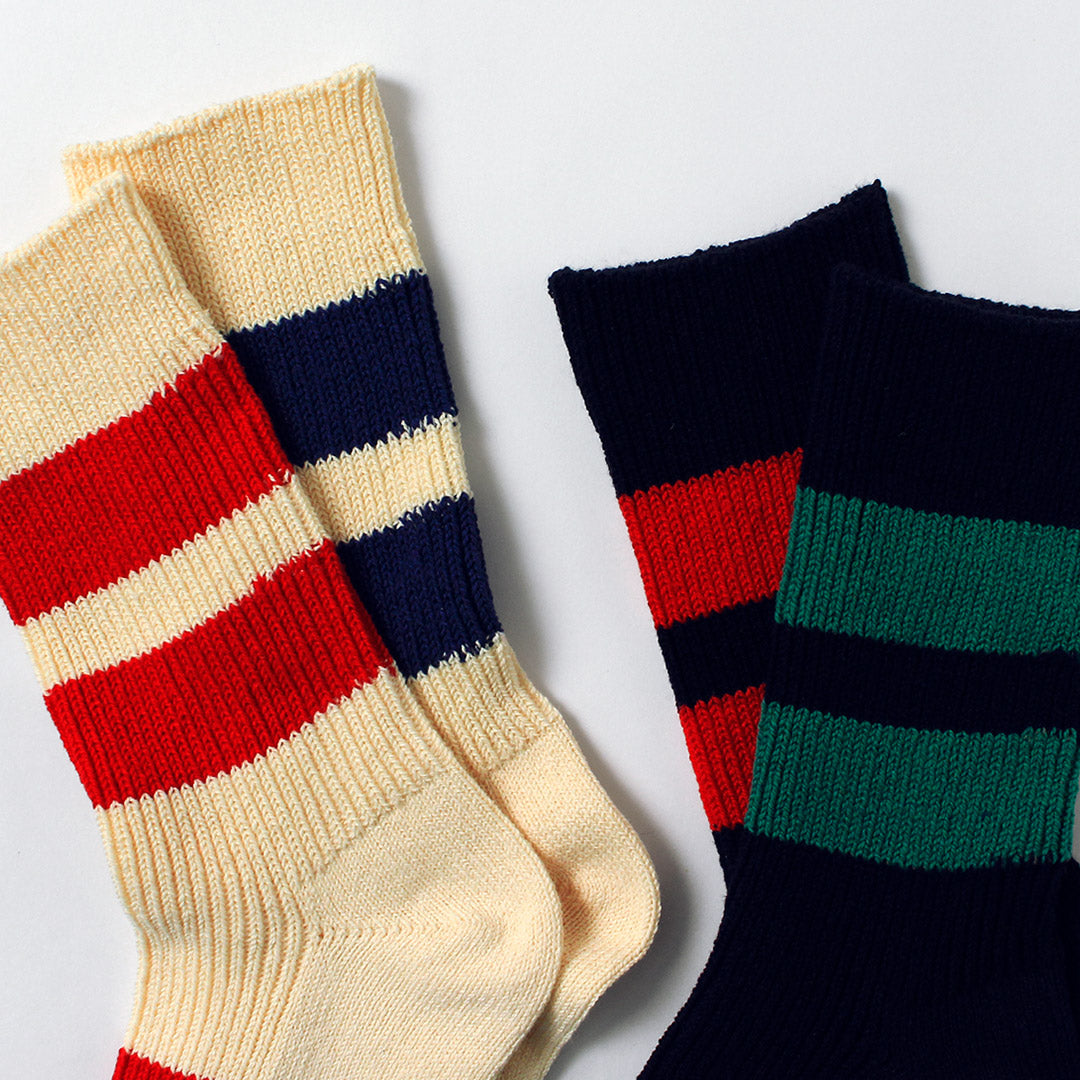 ROTOTO / Recycled Cotton Stripe Socks