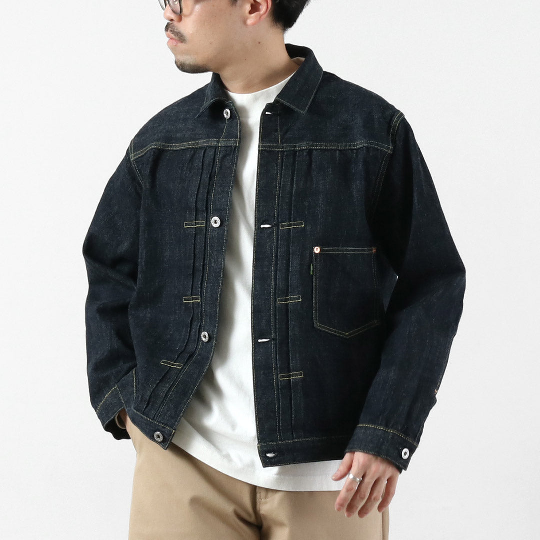 FOB FACTORY / F2460 Chaqueta tipo blusa vaquera modelo WWII