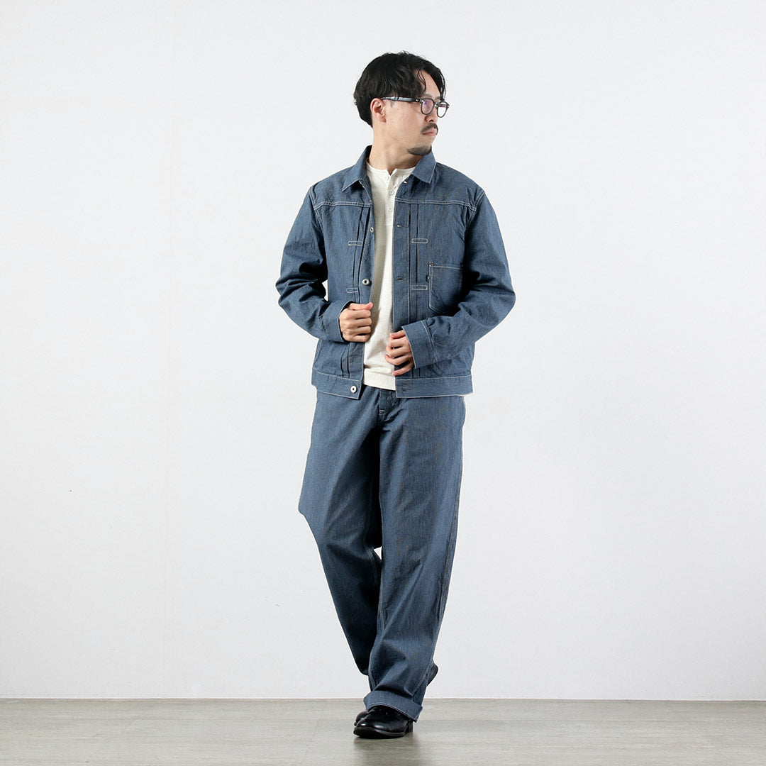 FOB FACTORY / F0548 Hickory Stripe Work Pants