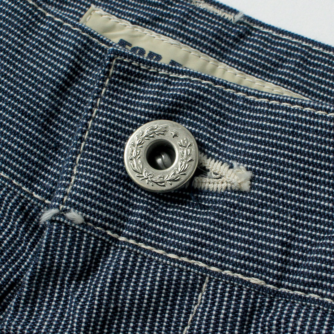 FOB FACTORY / F0548 Hickory Stripe Work Pants