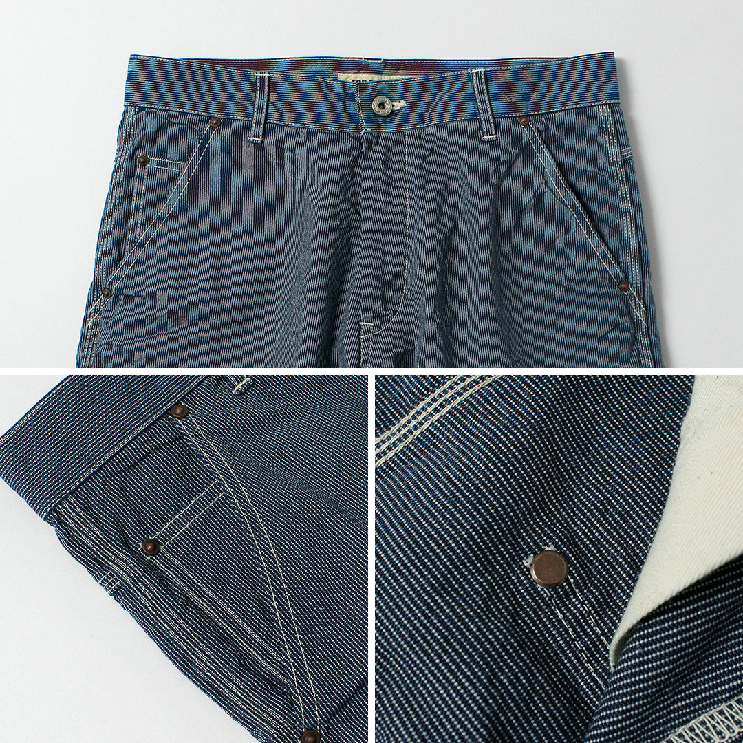 FOB FACTORY / F0548 Hickory Stripe Work Pants
