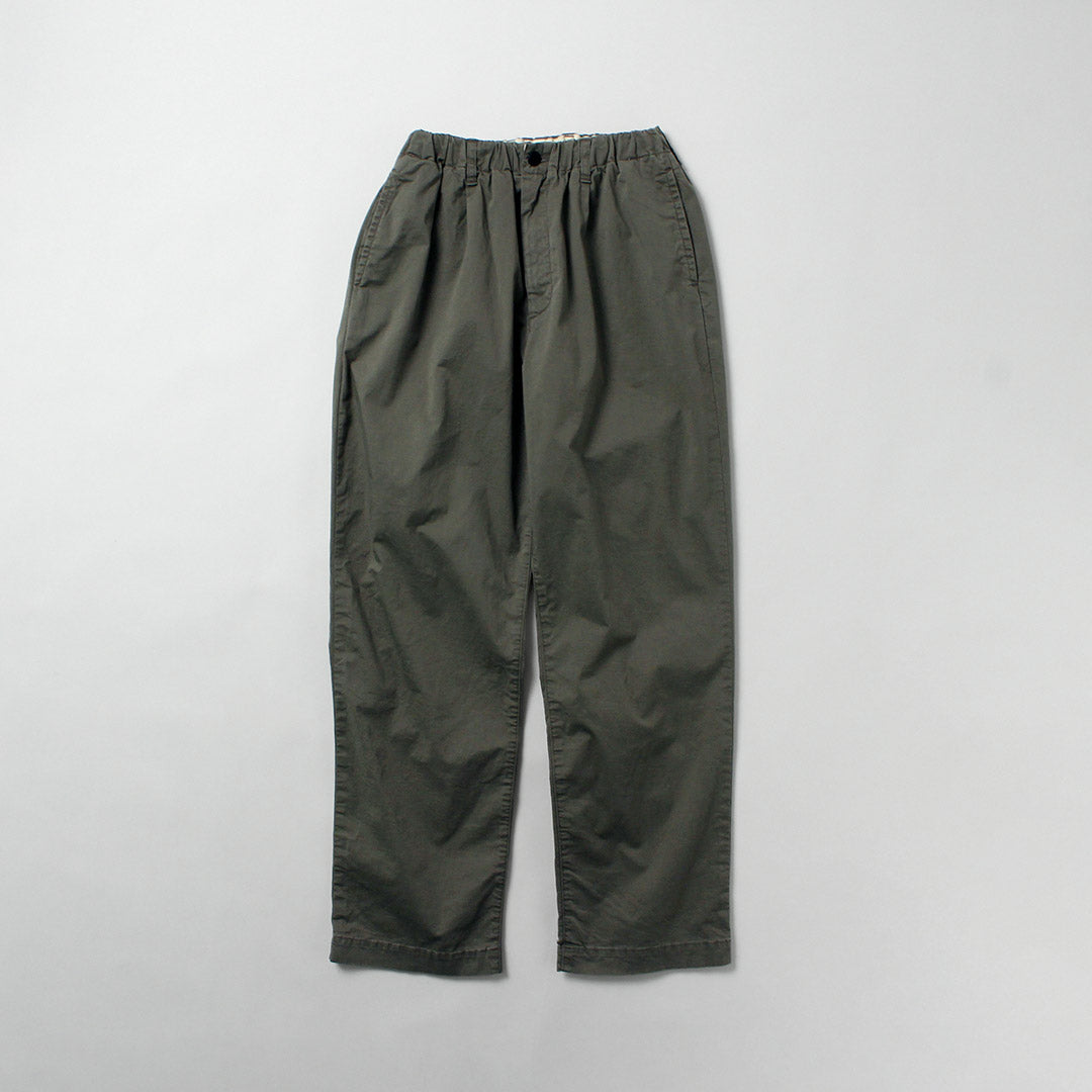 FOB FACTORY / F0549 Stretch Twill Easy Pants