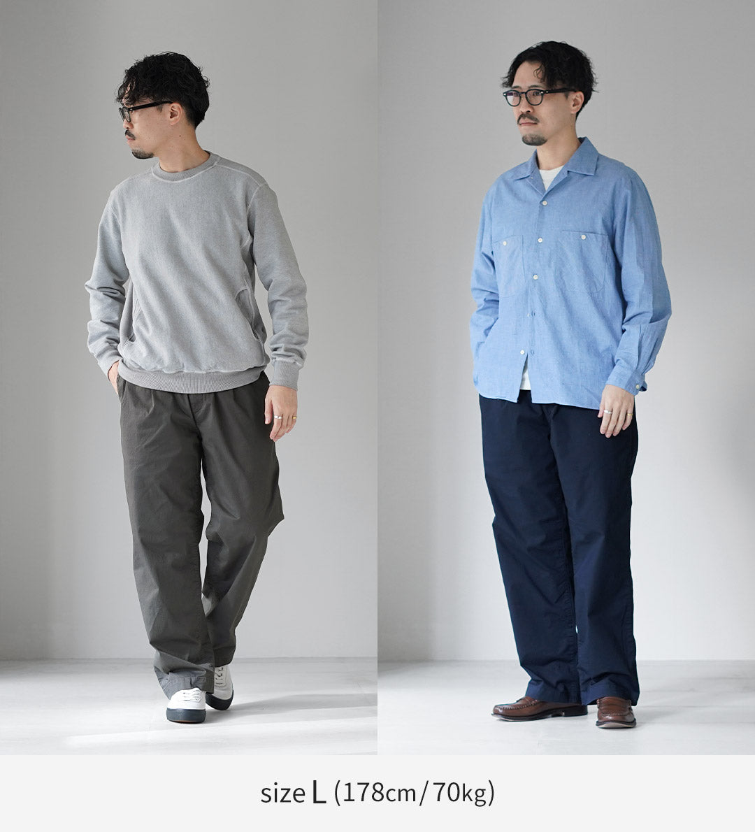 FOB FACTORY / F0549 Stretch Twill Easy Pants