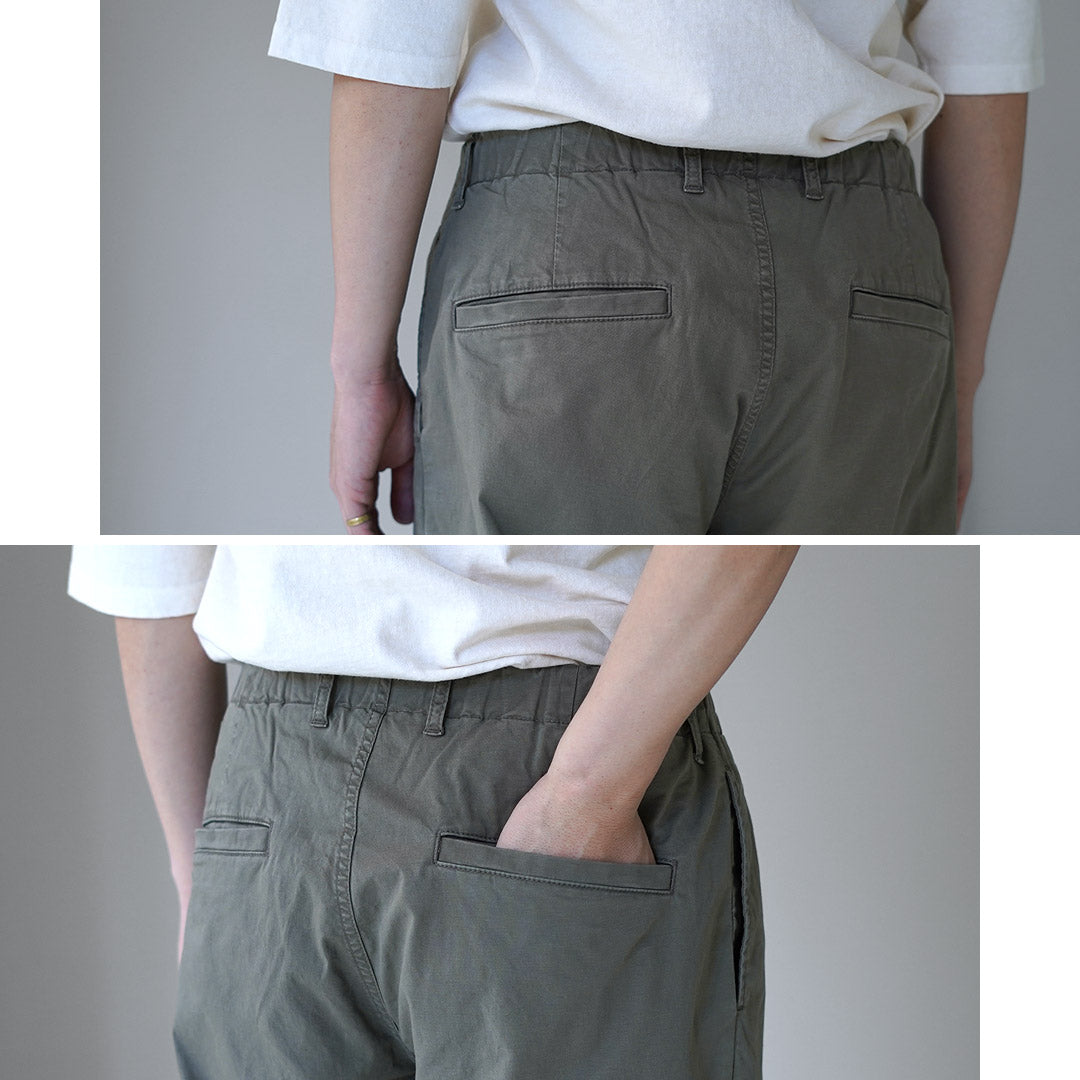 FOB FACTORY / F0549 Stretch Twill Easy Pants