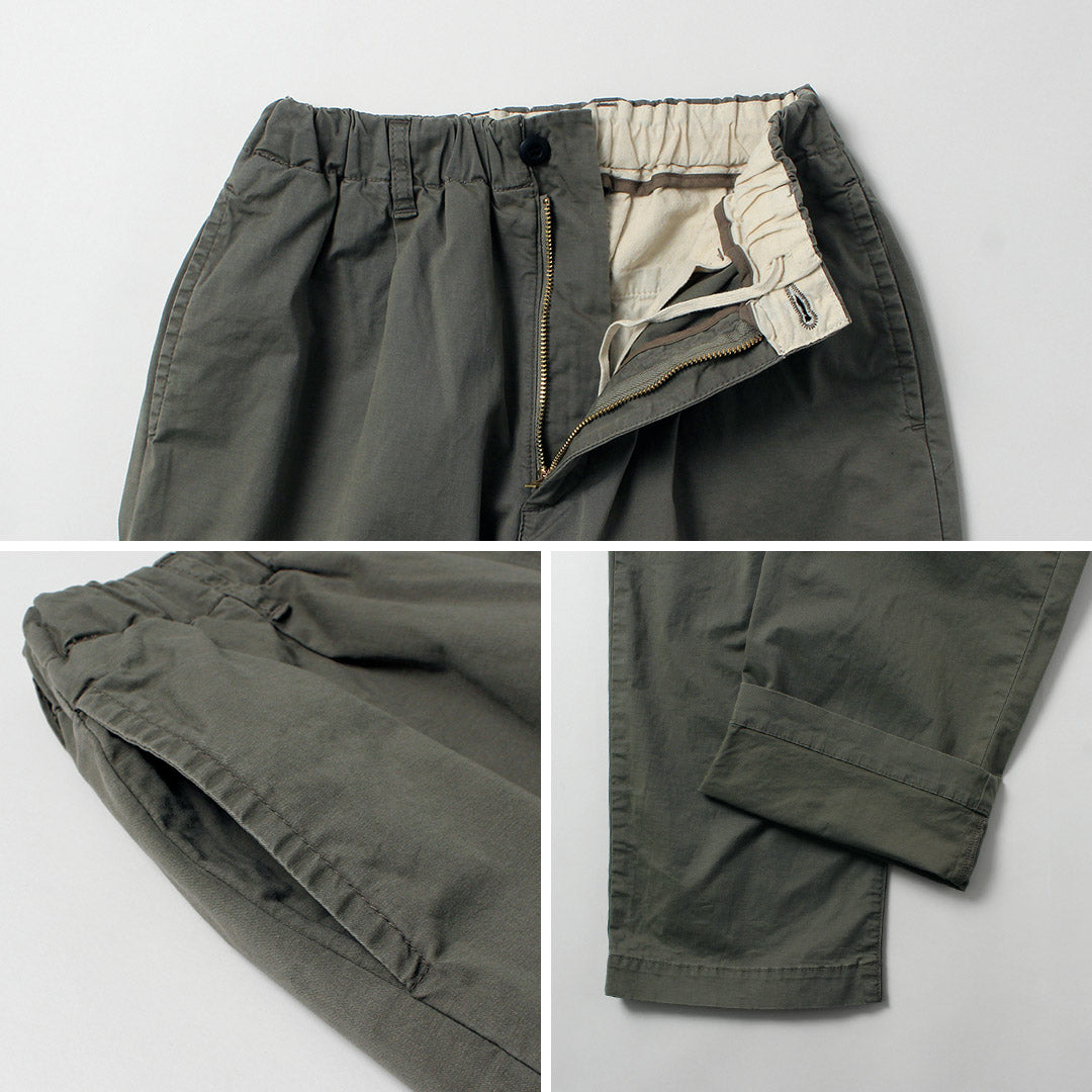 FOB FACTORY / F0549 Stretch Twill Easy Pants