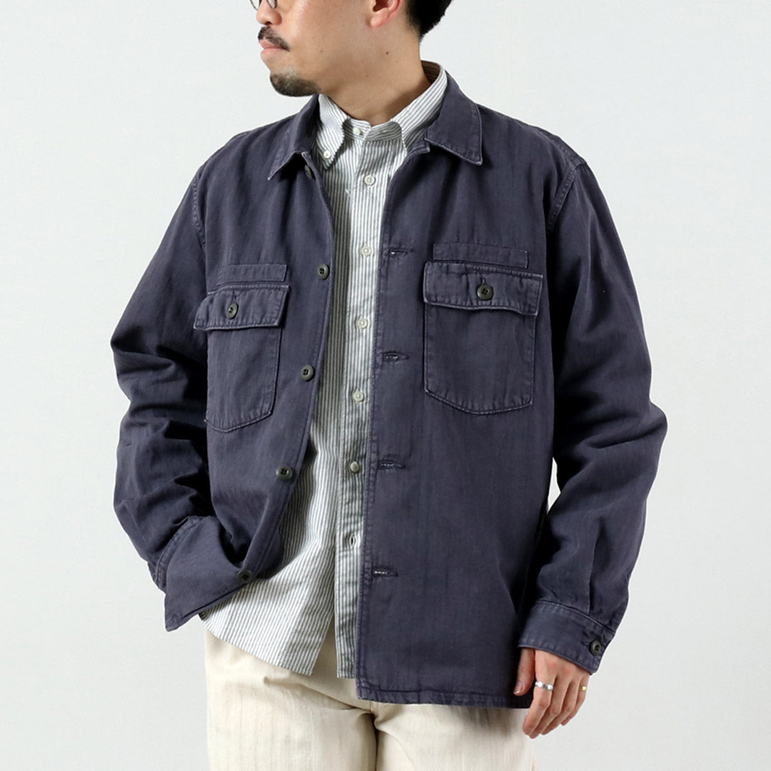 FOB FACTORY / F2461 HBT Fatigue Jacket