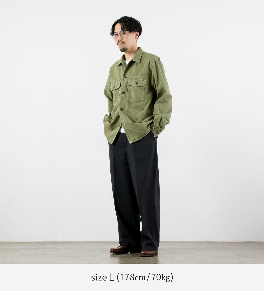 FOB FACTORY / Veste de fatigue F2461 HBT