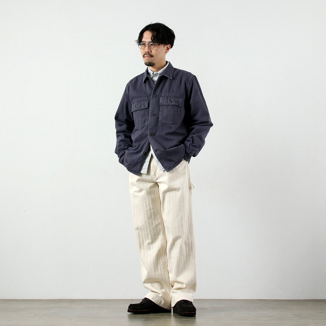 FOB FACTORY / Veste de fatigue F2461 HBT