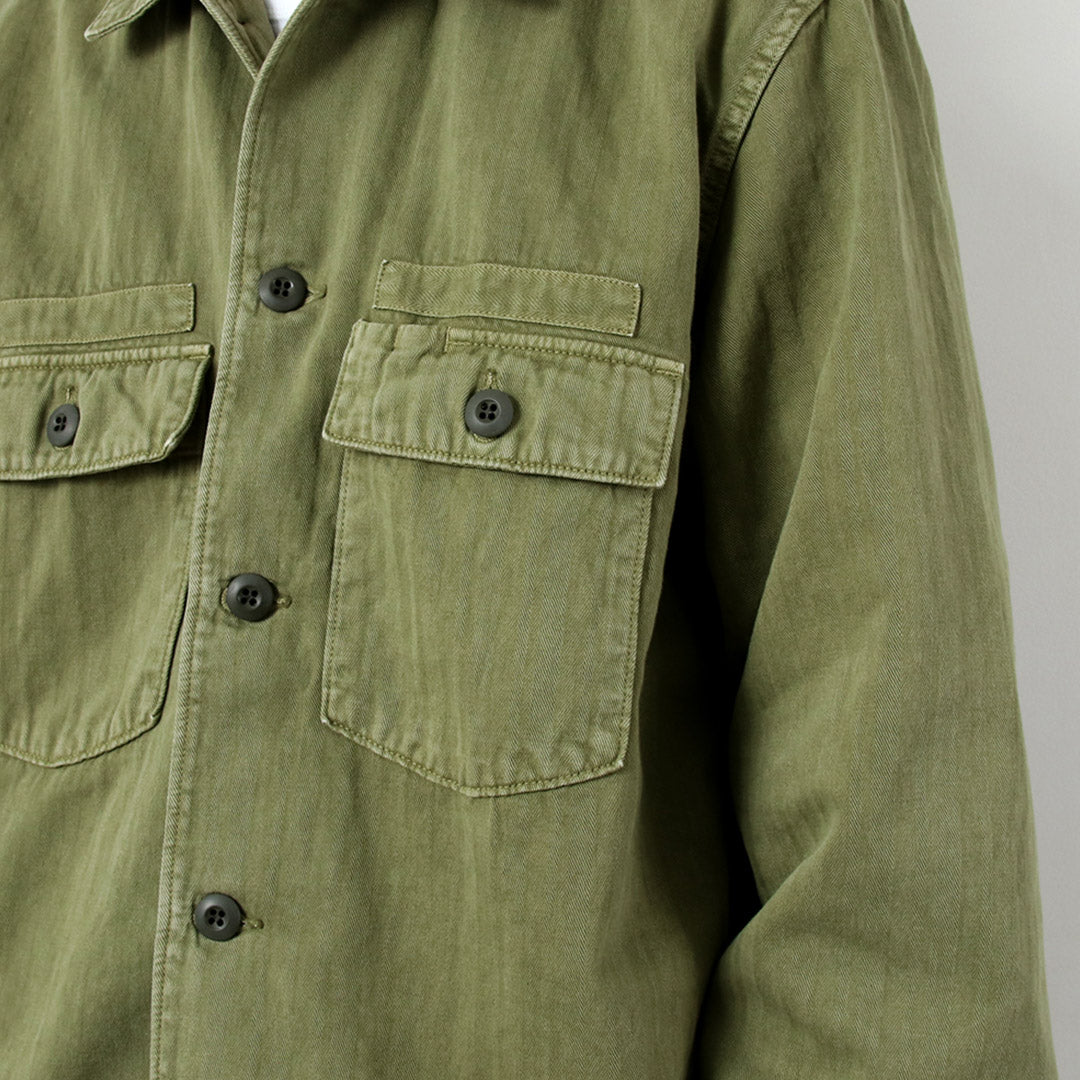 FOB FACTORY / Veste de fatigue F2461 HBT