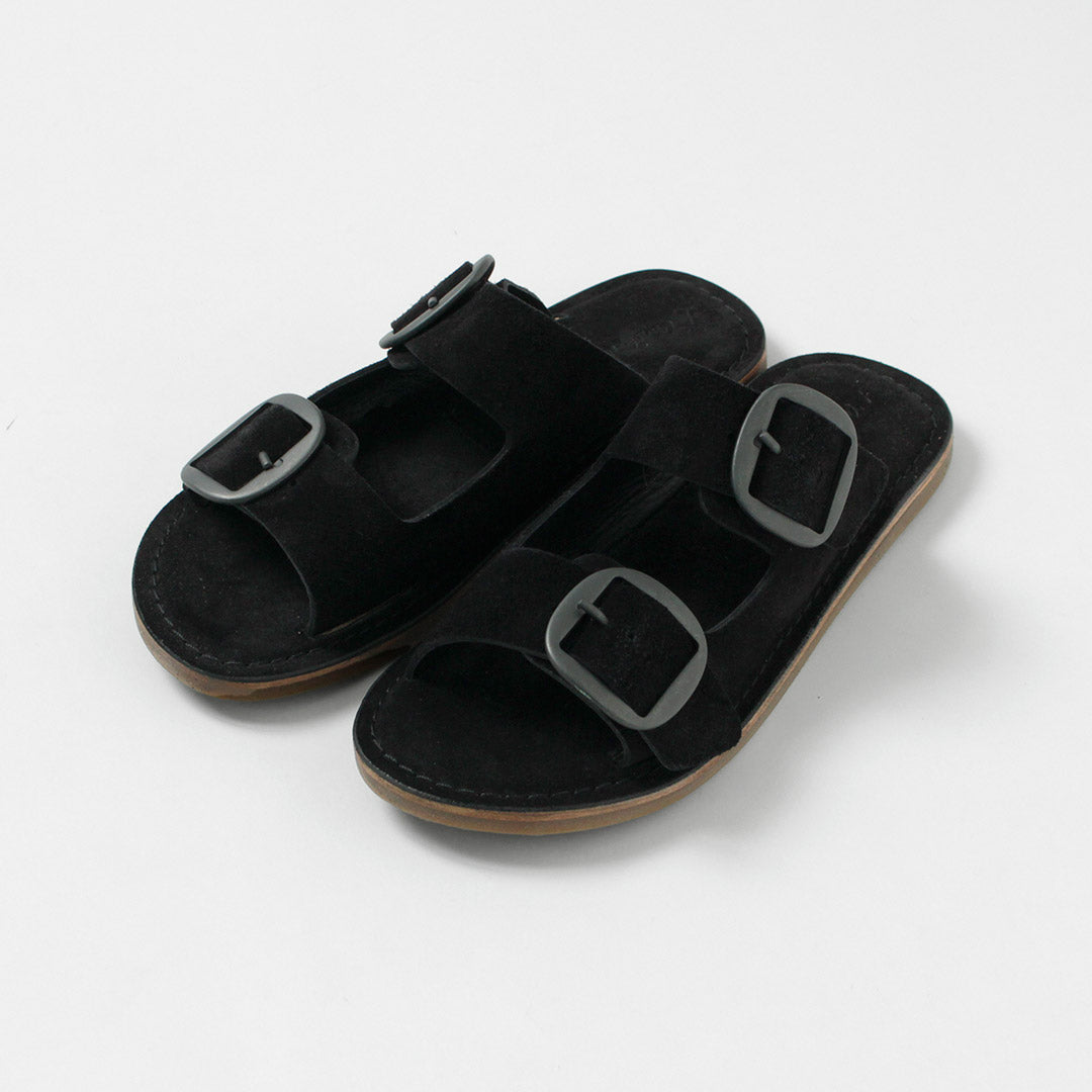 L'ANGOLO DEL CUOIO / Sandalias Piel Doble Hebilla