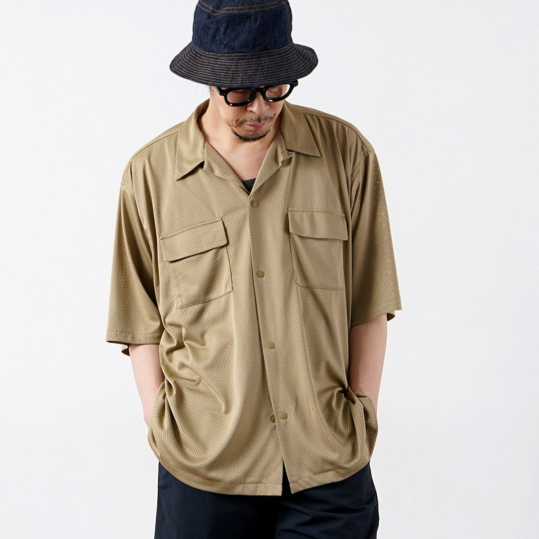 BURLAP OUTFITTER / Mesh Camp Shirt