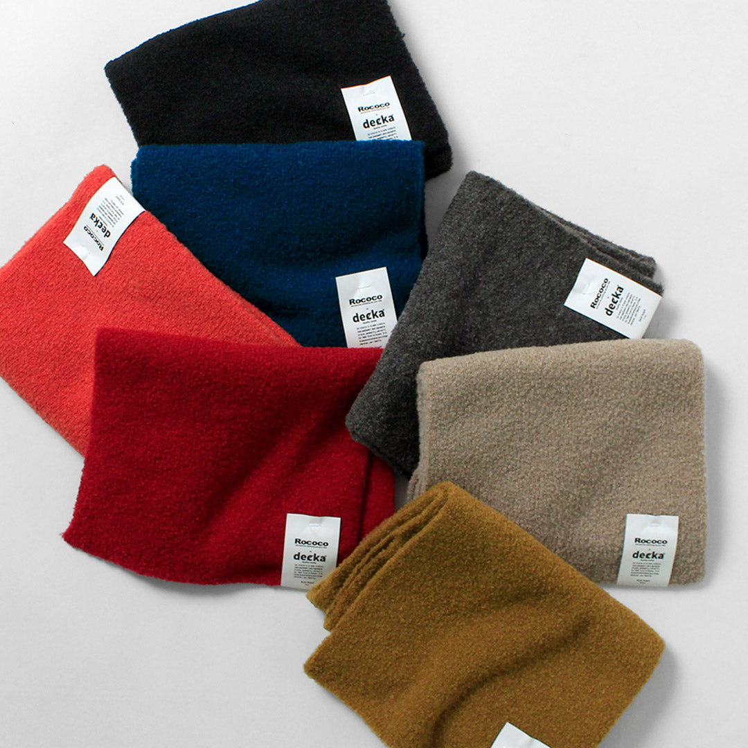 CALCETINES DE CALIDAD DECKA / Bufanda Punto Alpaca