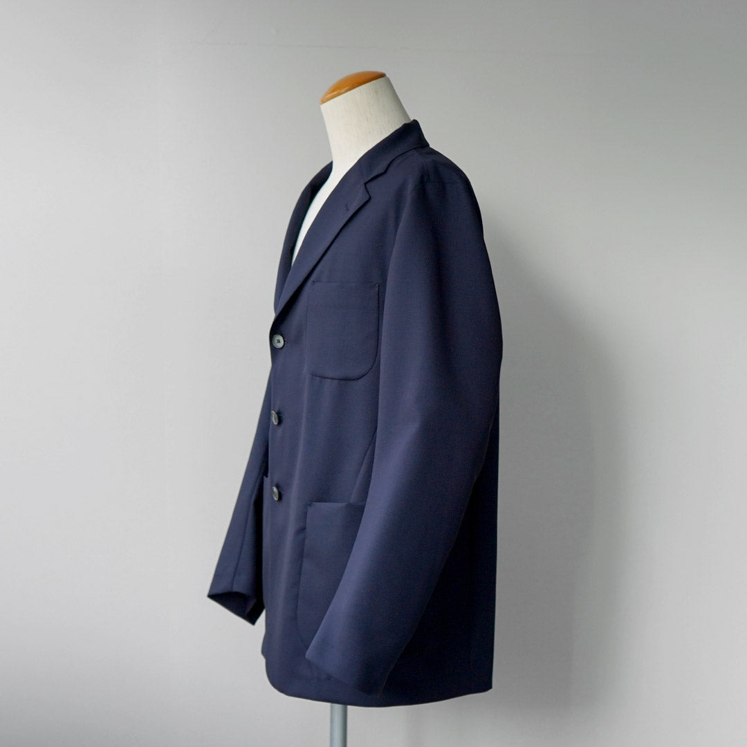 D.C.WHITE / Veste non structurée en laine d'été