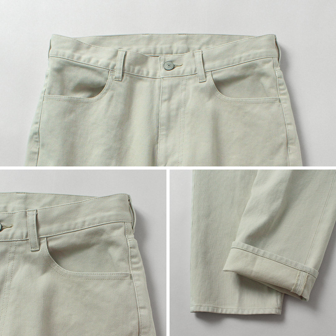 D.C.WHITE / Pantalon Piqué Campus