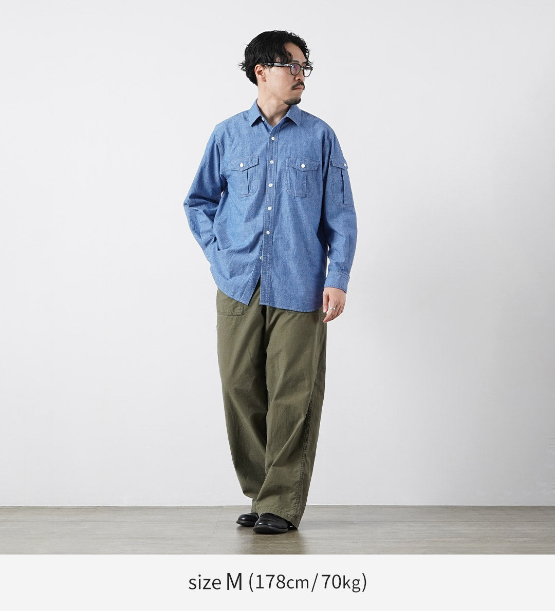 D.C.WHITE / Winch Work Shirt
