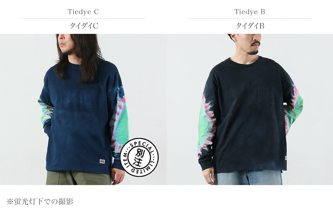 ILL ONE EIGHTY / Tie-Dye Long Sleeve T-Shirt